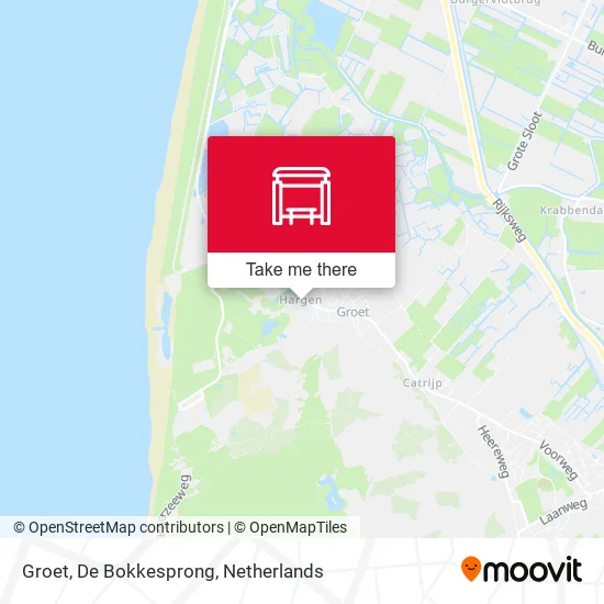 Groet, De Bokkesprong Karte