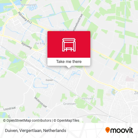 Duiven, Vergertlaan map