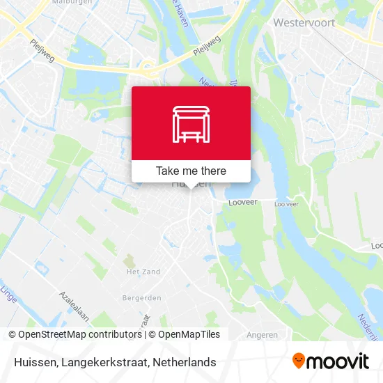 Huissen, Langekerkstraat map