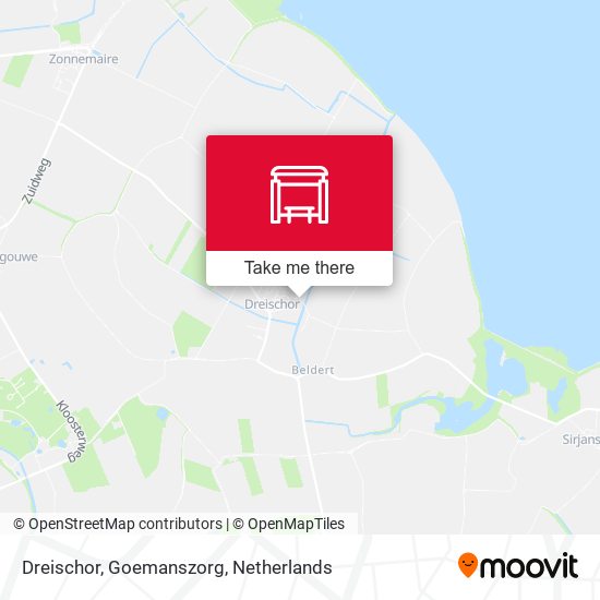 Dreischor, Goemanszorg map