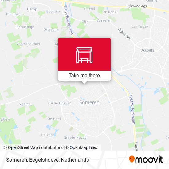 Someren, Eegelshoeve map