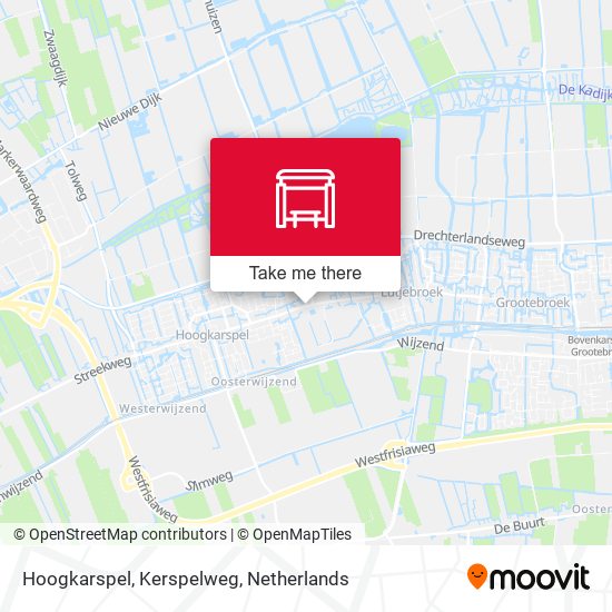 Hoogkarspel, Kerspelweg map