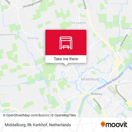 Middelburg, Rk Kerkhof map