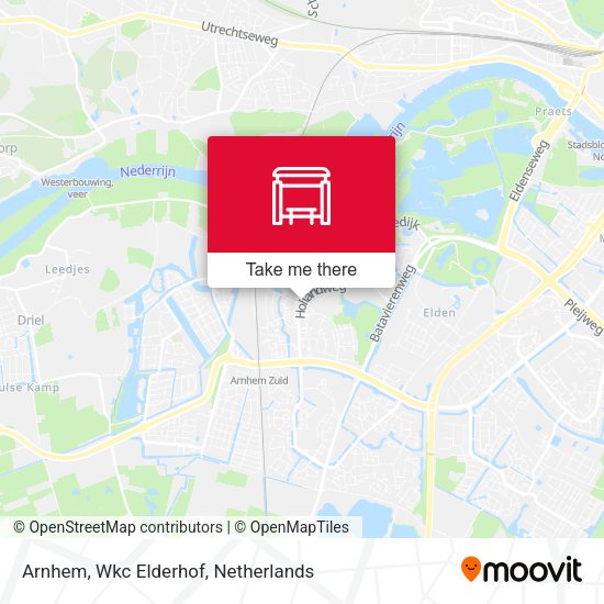 Arnhem, Wkc Elderhof map