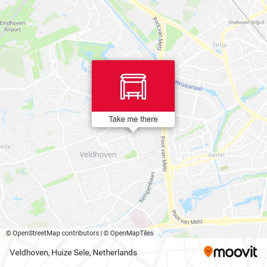 Veldhoven, Huize Sele map