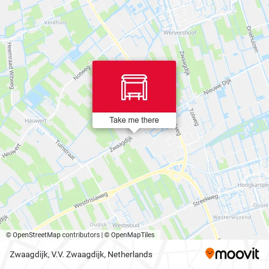 Zwaagdijk, V.V. Zwaagdijk map