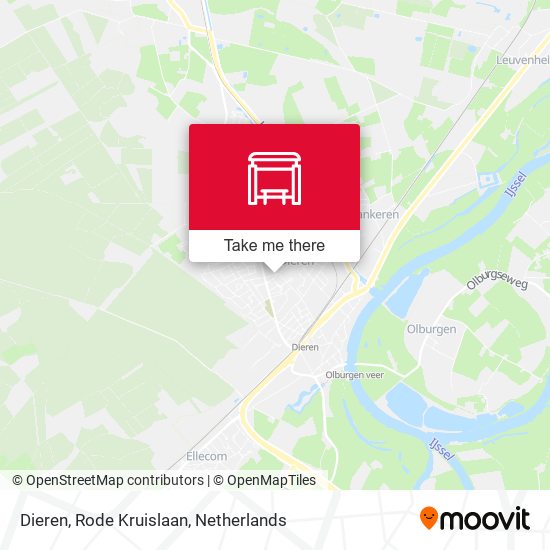 Dieren, Rode Kruislaan map