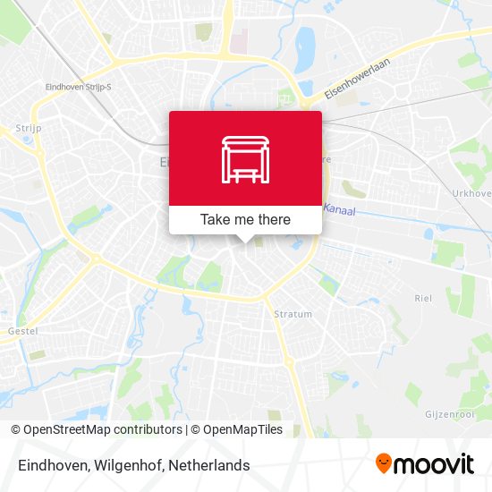 Eindhoven, Wilgenhof map