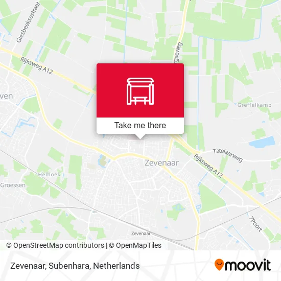 Zevenaar, Subenhara Karte