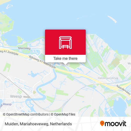 Muiden, Mariahoeveweg map