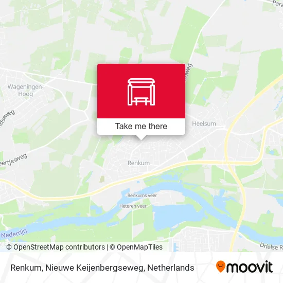 Renkum, Nieuwe Keijenbergseweg map