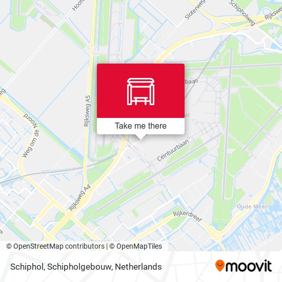 Schiphol, Schipholgebouw map