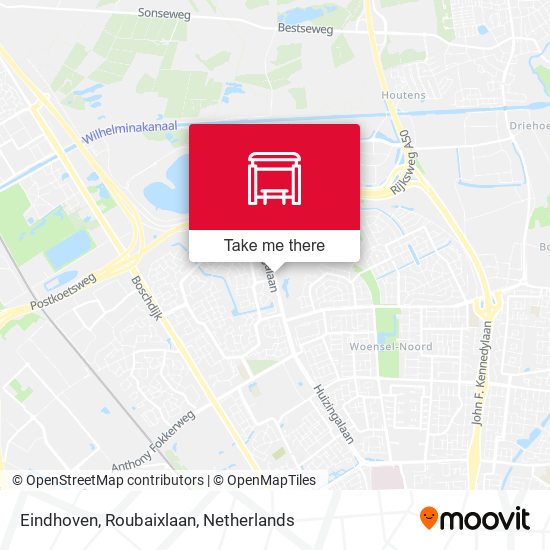 Eindhoven, Roubaixlaan map