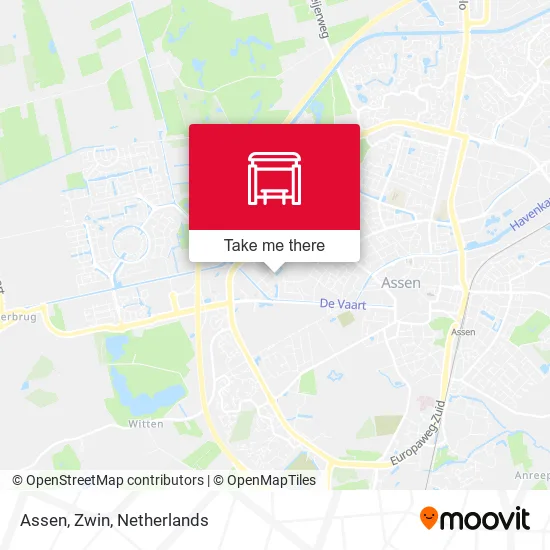 Assen, Zwin map