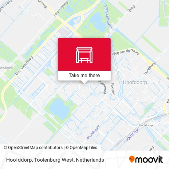 Hoofddorp, Toolenburg West map