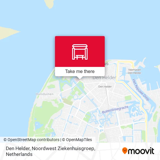 Den Helder, Noordwest Ziekenhuisgroep map