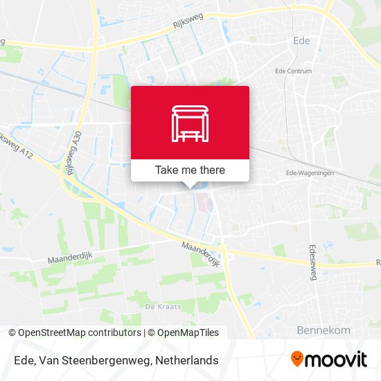 Ede, Van Steenbergenweg map