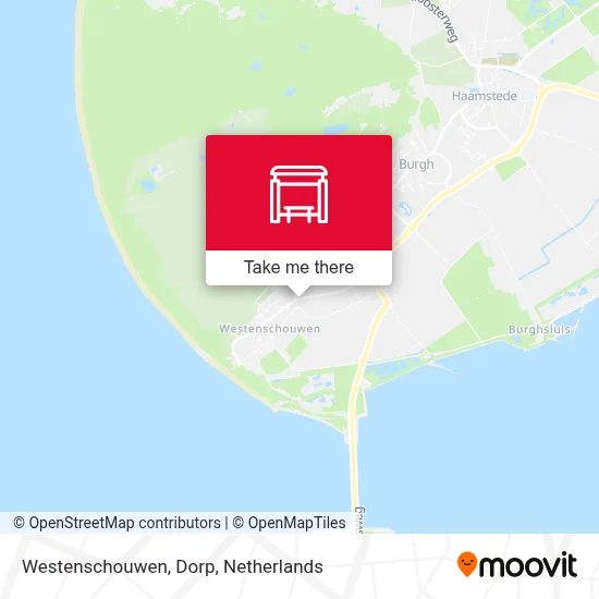 Westenschouwen, Dorp map