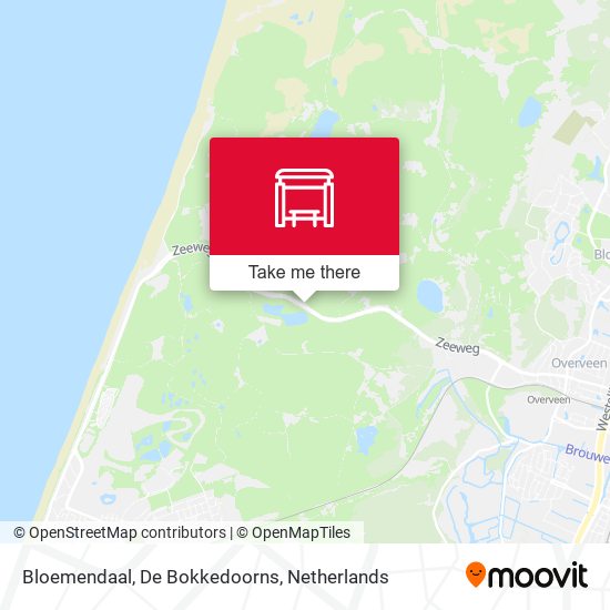 Bloemendaal, De Bokkedoorns map