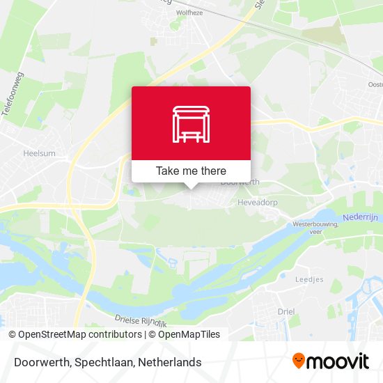 Doorwerth, Spechtlaan map