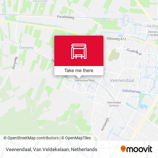 Veenendaal, Van Veldekelaan map