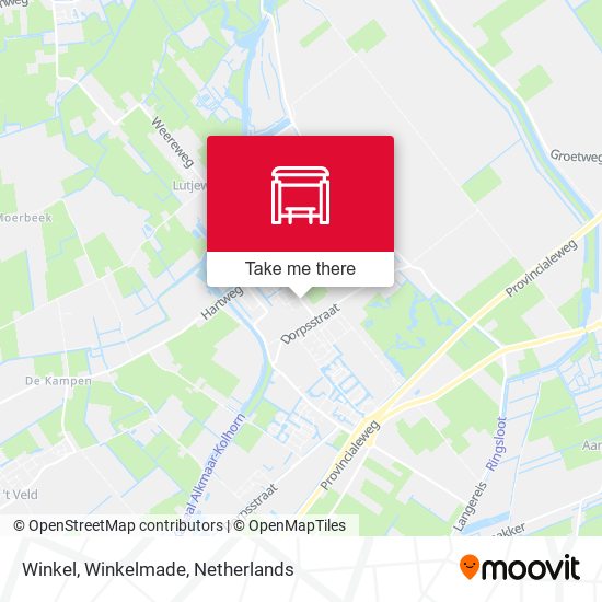 Winkel, Winkelmade map