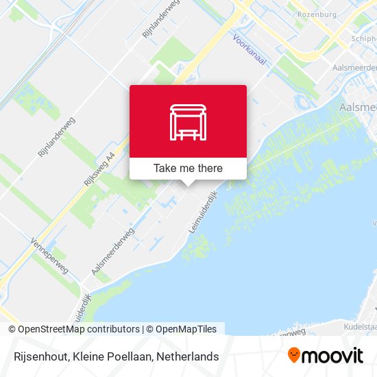 Rijsenhout, Kleine Poellaan map