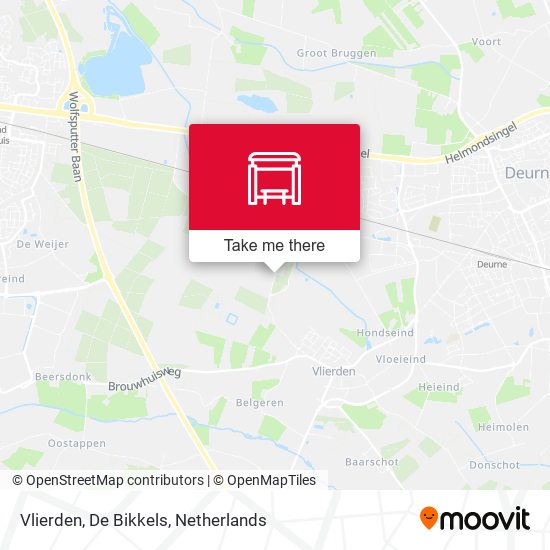Vlierden, De Bikkels map