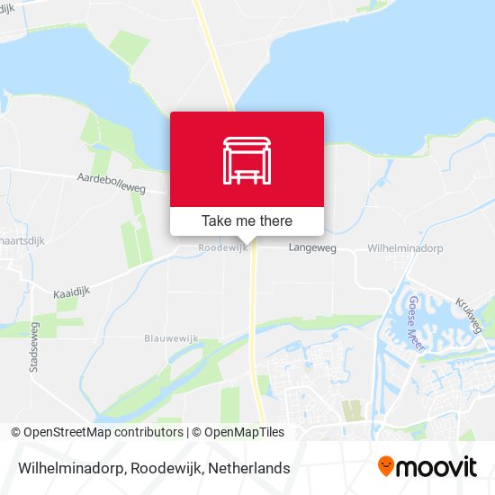 Wilhelminadorp, Roodewijk map