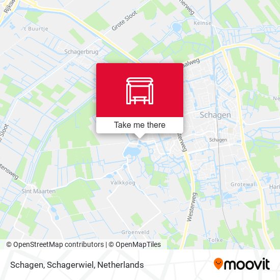 Schagen, Schagerwiel map