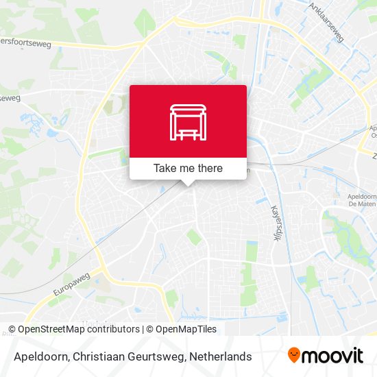 Apeldoorn, Christiaan Geurtsweg map
