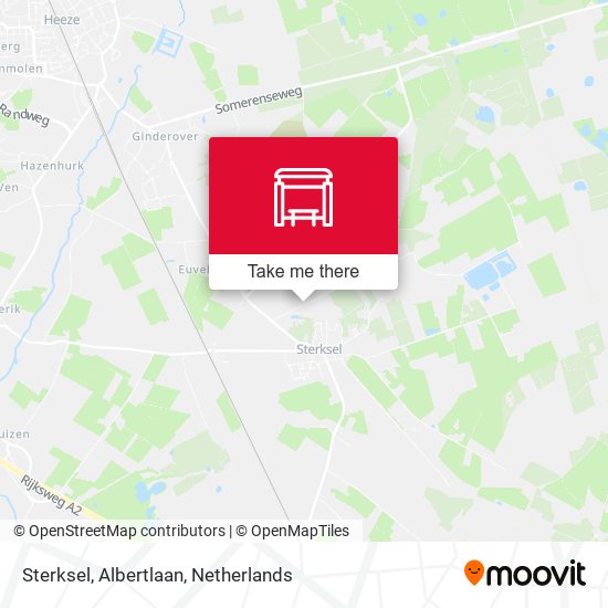 Sterksel, Albertlaan map