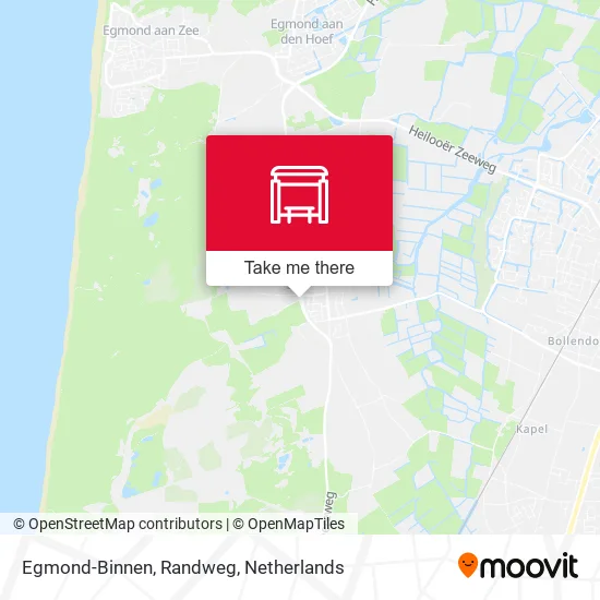 Egmond-Binnen, Randweg map