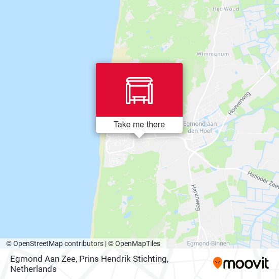 Egmond Aan Zee, Prins Hendrik Stichting map