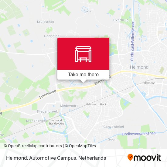 Helmond, Automotive Campus map