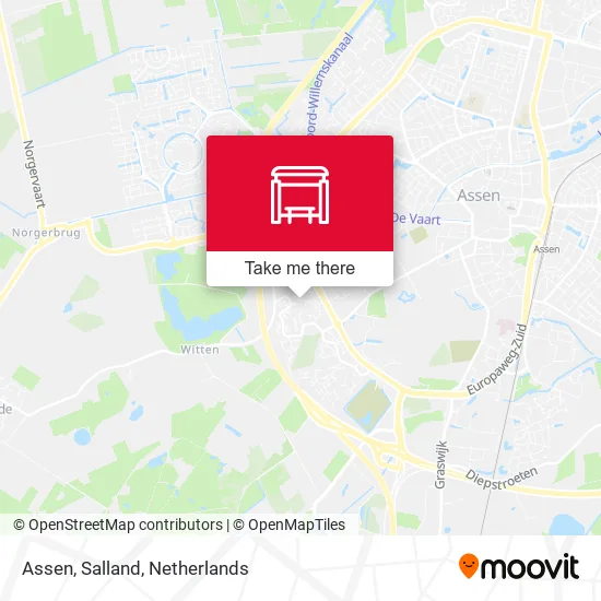 Assen, Salland map