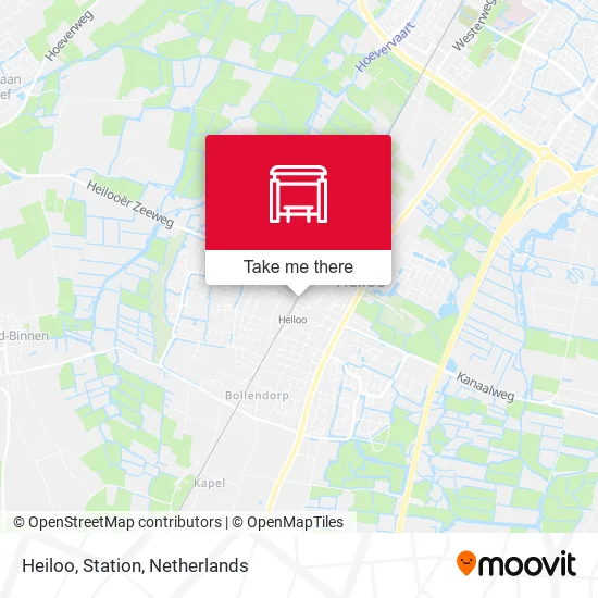 Heiloo, Station map