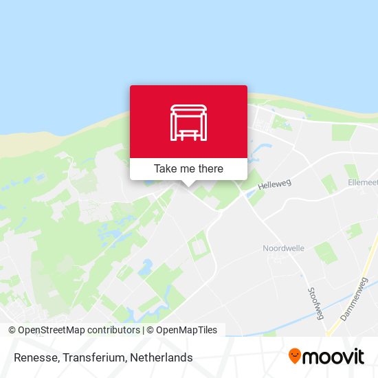 Renesse, Transferium map