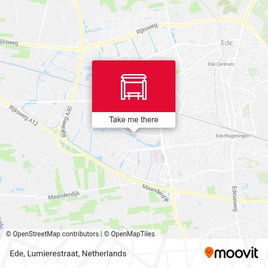 Ede, Lumierestraat map
