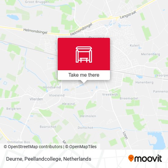Deurne, Peellandcollege map