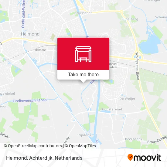 Helmond, Achterdijk map