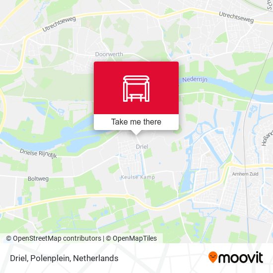 Driel, Polenplein map