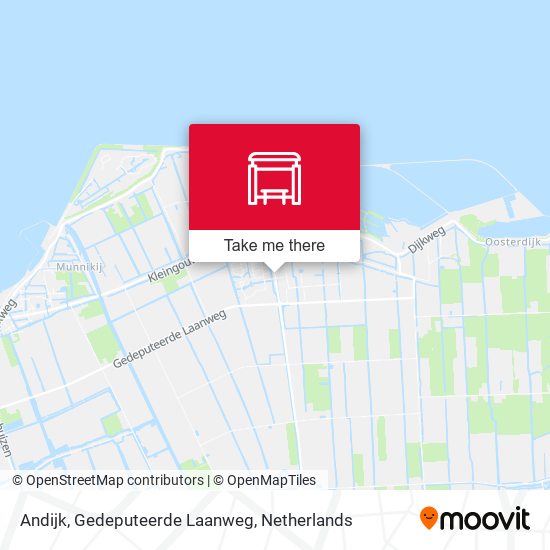 Andijk, Gedeputeerde Laanweg map