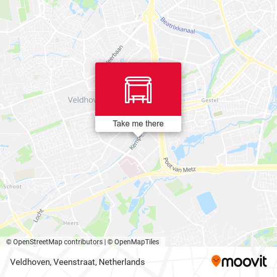 Veldhoven, Veenstraat map
