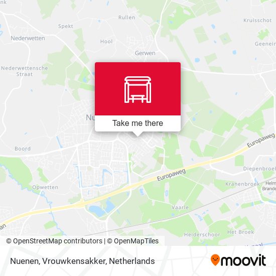 Nuenen, Vrouwkensakker map