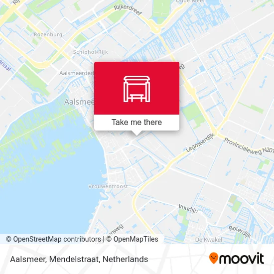 Aalsmeer, Mendelstraat map