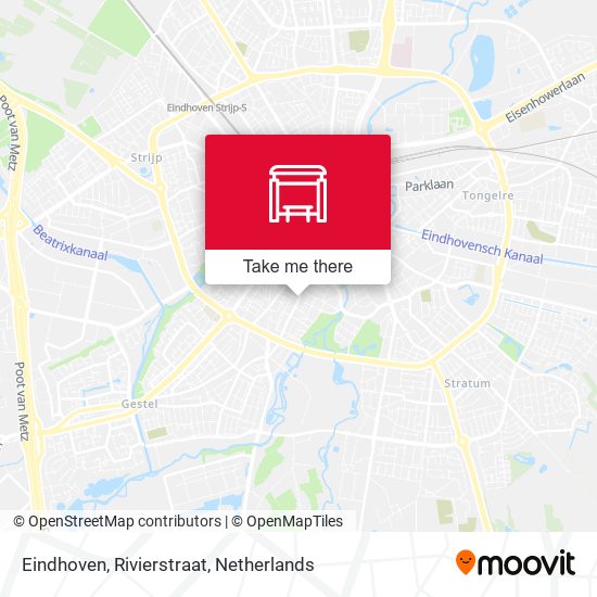Eindhoven, Rivierstraat map