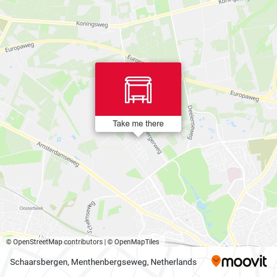 Schaarsbergen, Menthenbergseweg map