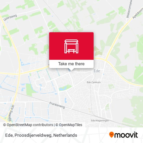 Ede, Proosdijerveldweg map