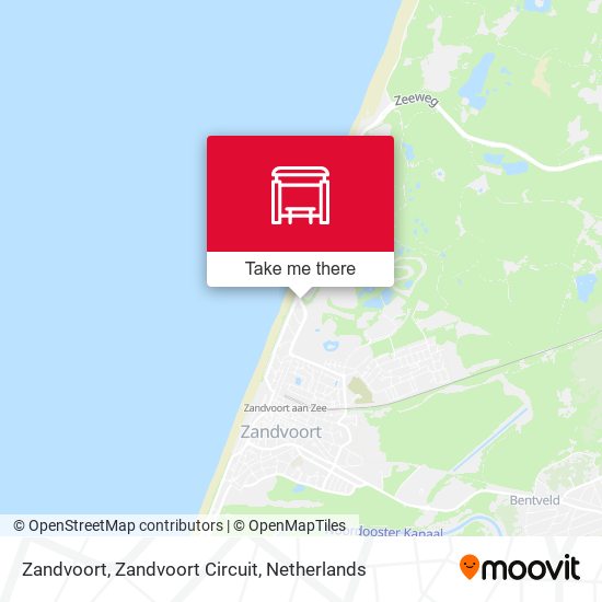 Zandvoort, Zandvoort Circuit map